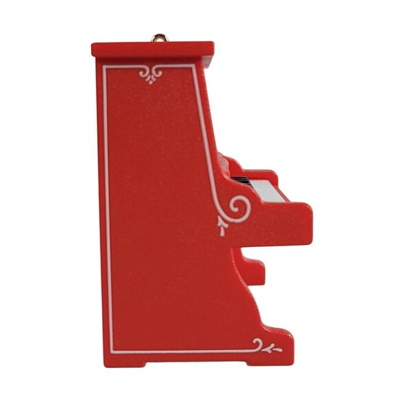 Hallmark Christmas Caroling Piano Ornament Magic Light & Sound 2013 TESTED WORKS - Picture 6 of 12